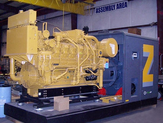 Natural gas driven equipment