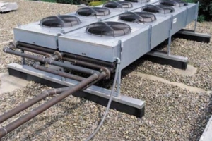 Rooftop Radiator with Trouble-Free Closed Loop Cooling. 
